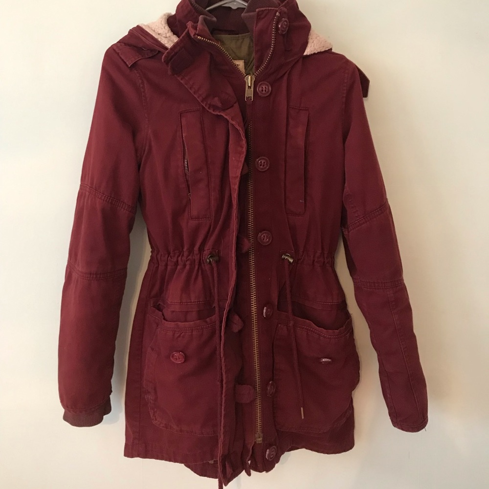 Red jacket